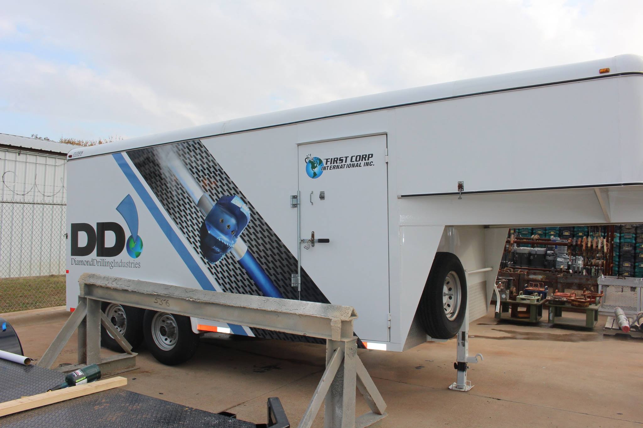 DDI Trailer Wrap Passenger Side - Balanced layout with imagery and text hierarchy